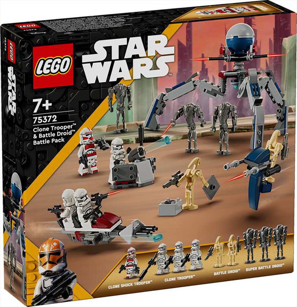 Immagine del prodotto LEGO - STAR WARS Clone Trooper e Battle Droid 75372