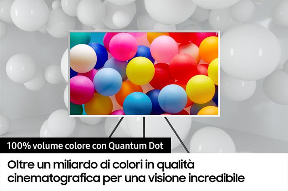 "SAMSUNG - Smart TV The Frame 4K 50” 50LS03A-Black"