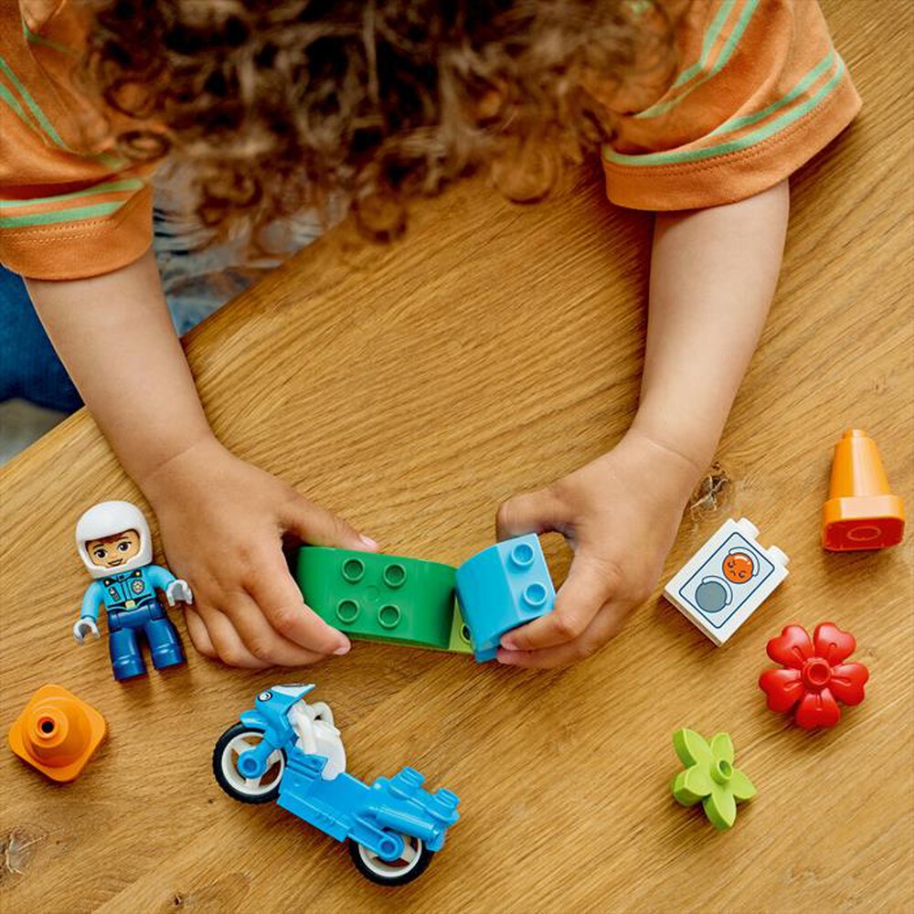 Immagine del prodotto LEGO - DUPLO Motocicletta blu della Polizia - 10471
