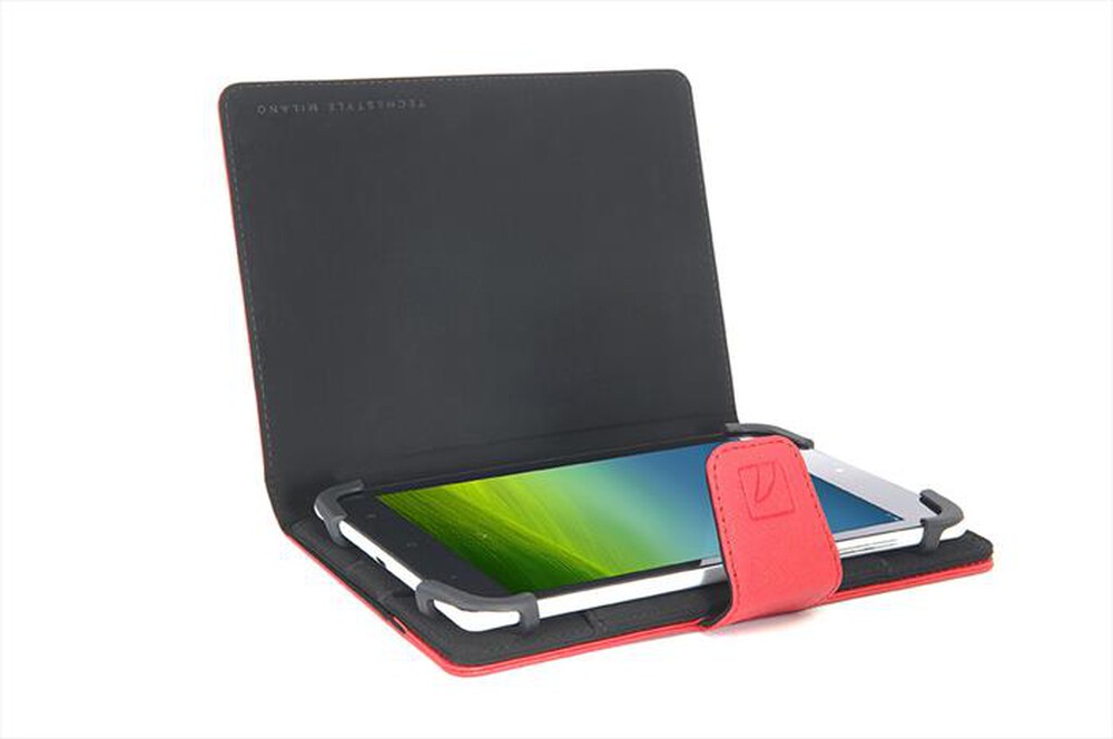 Immagine del prodotto TUCANO - Uncino - Cust. univ. girevole tablet da 7" e 8"-Rosso