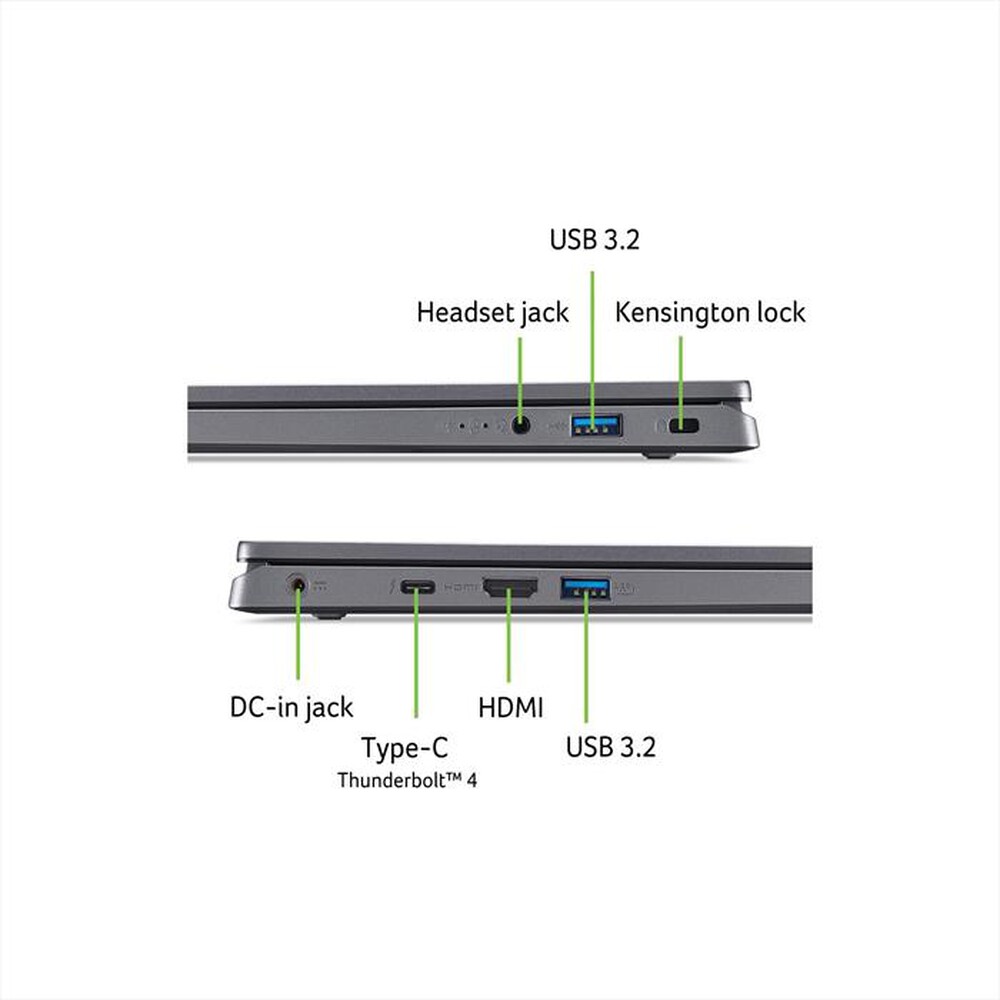 "ACER - NOTEBOOK ASPIRE 17 A17-51M-58BS - 17.3 POLLICI-Grigio"