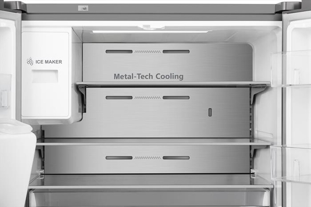 "HISENSE - Frigorifero 4 porte RQ760N4ASE Classe E 585 lt-Inox"