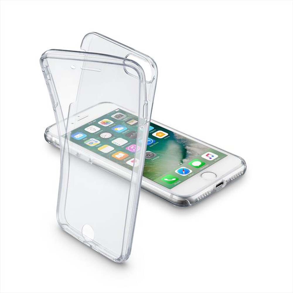 "CELLULARLINE - Custodia Back Clear Touch iPhone 7 4,7\"-Trasparente"
