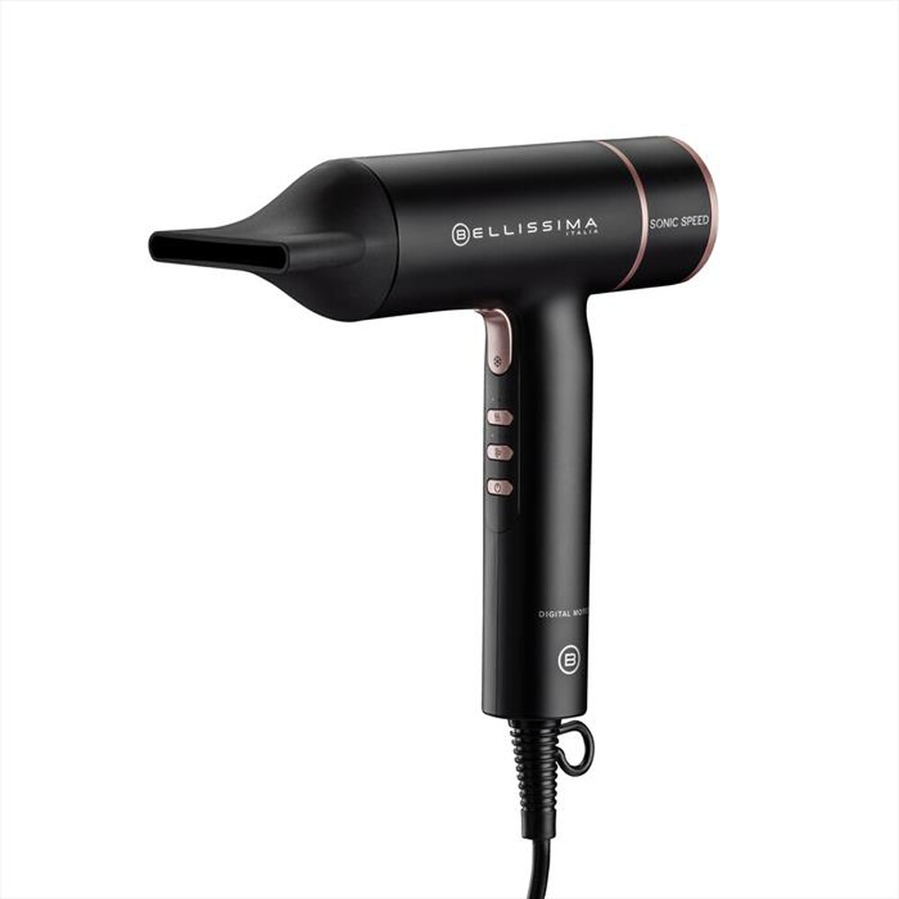 Immagine del prodotto BELLISSIMA IMETEC - Asciugacapelli digitale SONIC SPEED-Black/Pink