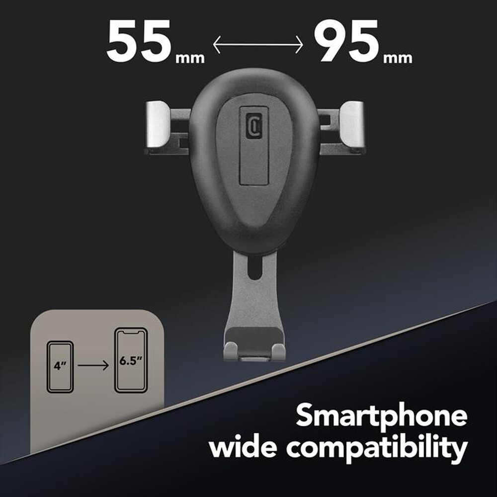 Immagine del prodotto CELLULARLINE - HANDYWINGPROK  Fissaggio-Handy Wing Pro-Universale-Nero