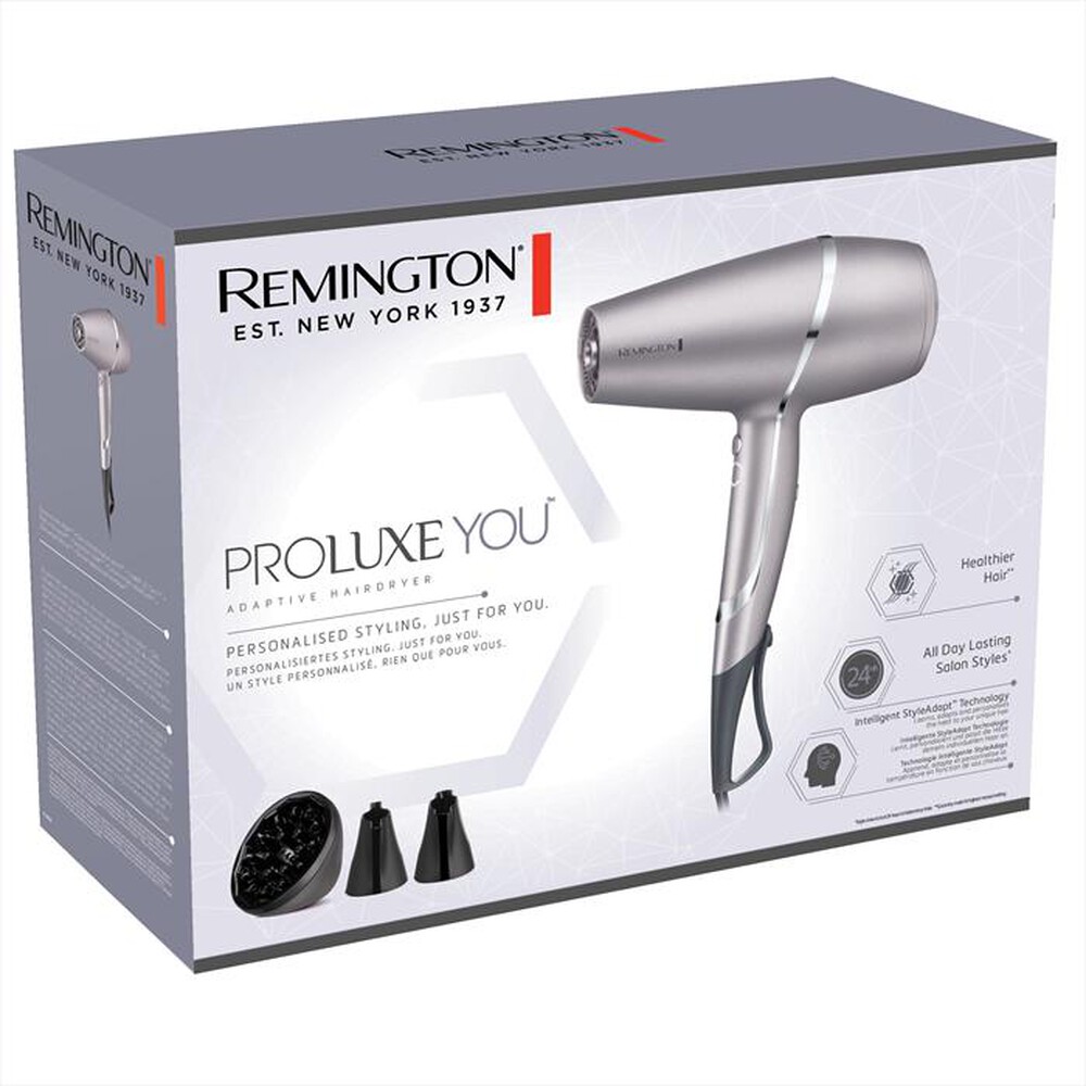 "REMINGTON - Asciugacapelli AC9800-grigio"