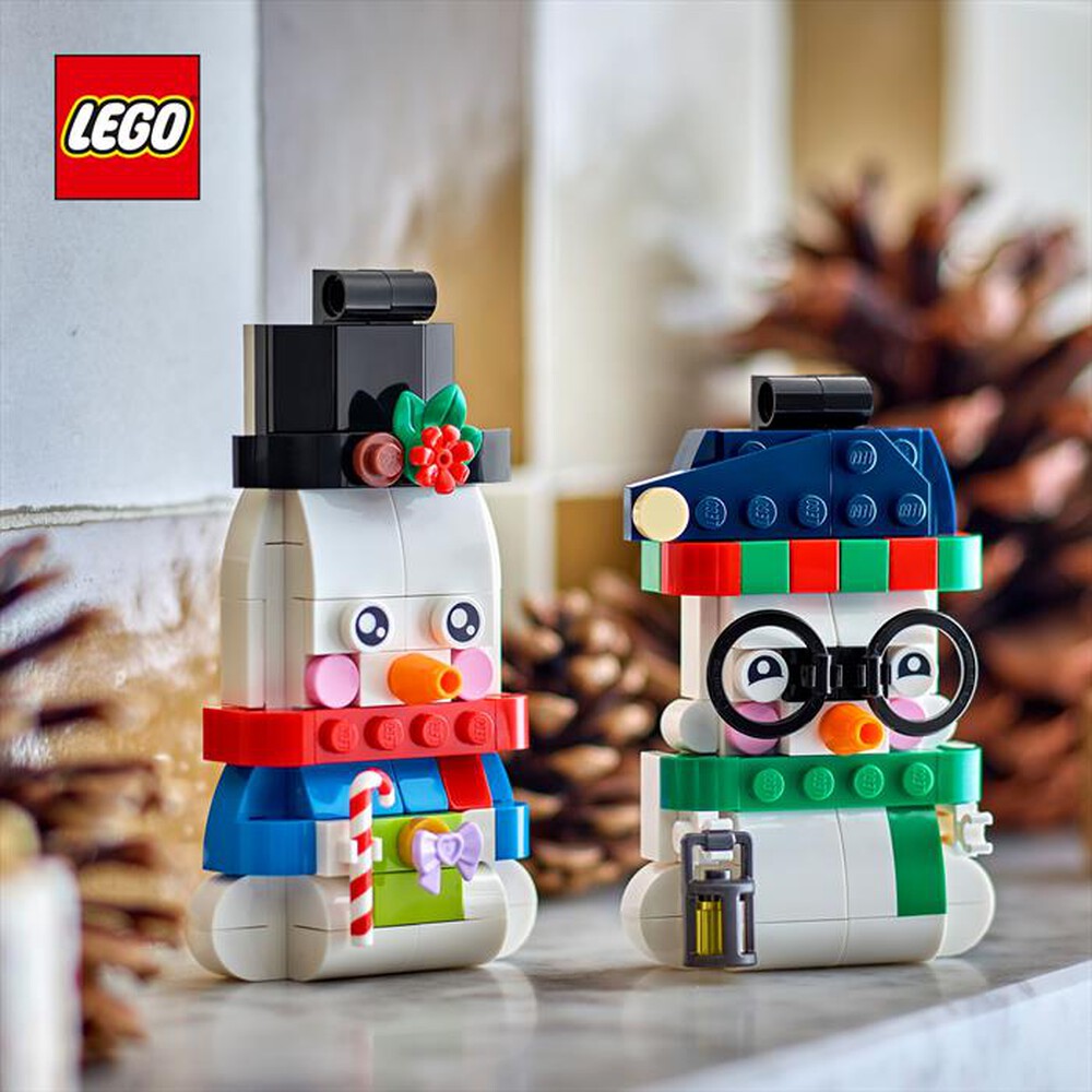 Immagine del prodotto LEGO - Pupazzi di neve ornamentali - 40812