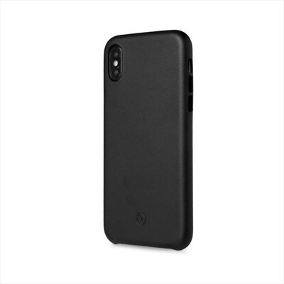CELLY - COVER IPH XS MAX-Nero/Similpelle