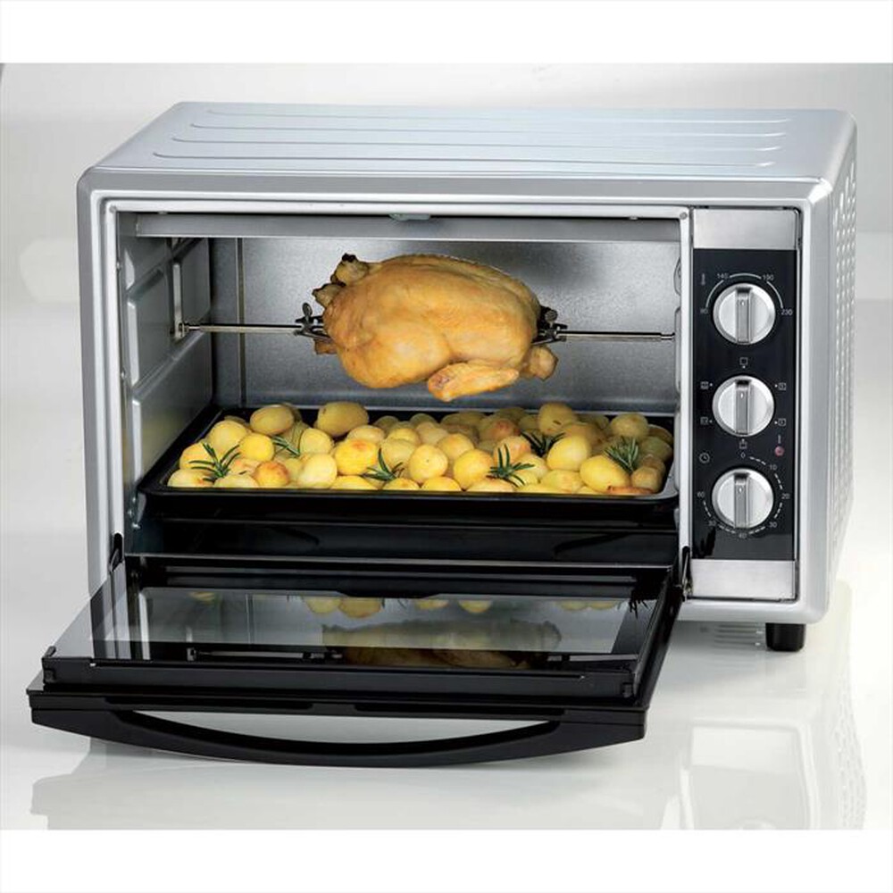 "ARIETE - 0986 Bon Cuisine 450 Forno Elettrico 45L-argento"
