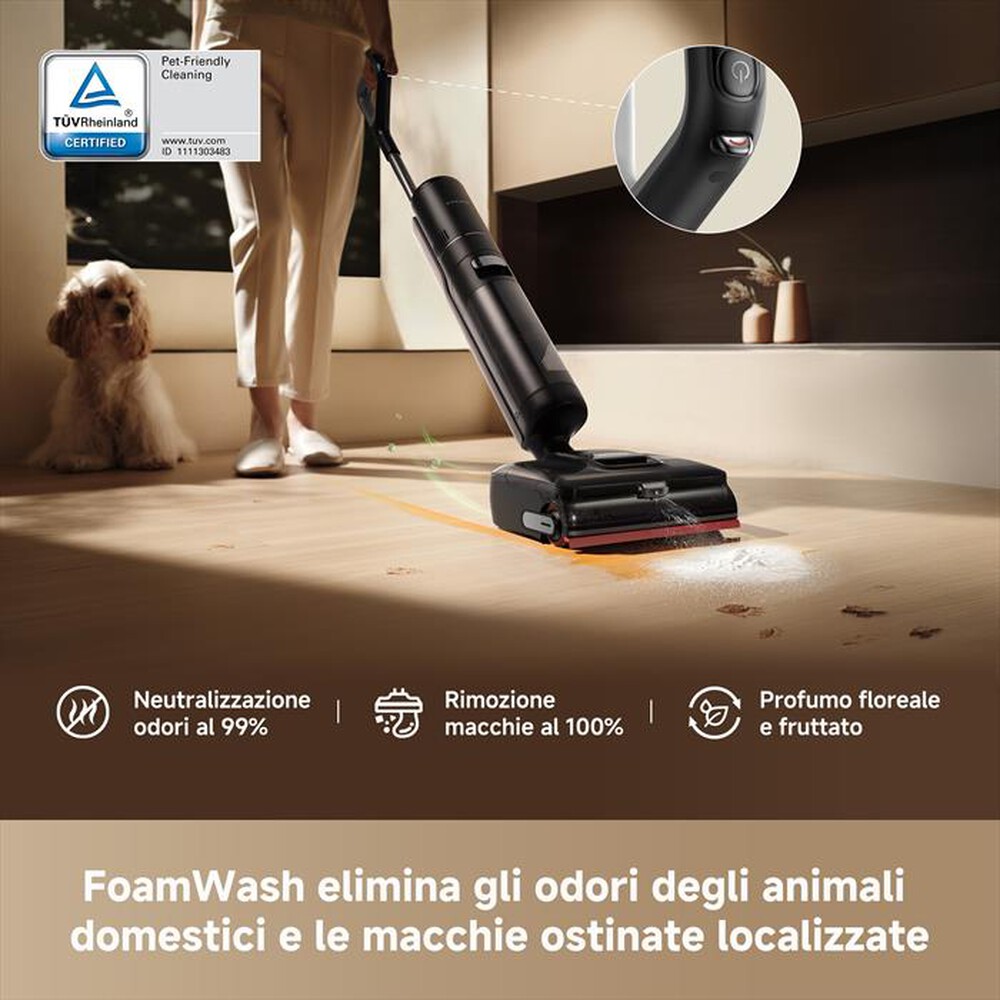 Immagine del prodotto DREAME - Lavapavimenti H15 PRO FOAM WASH VIM-Nero
