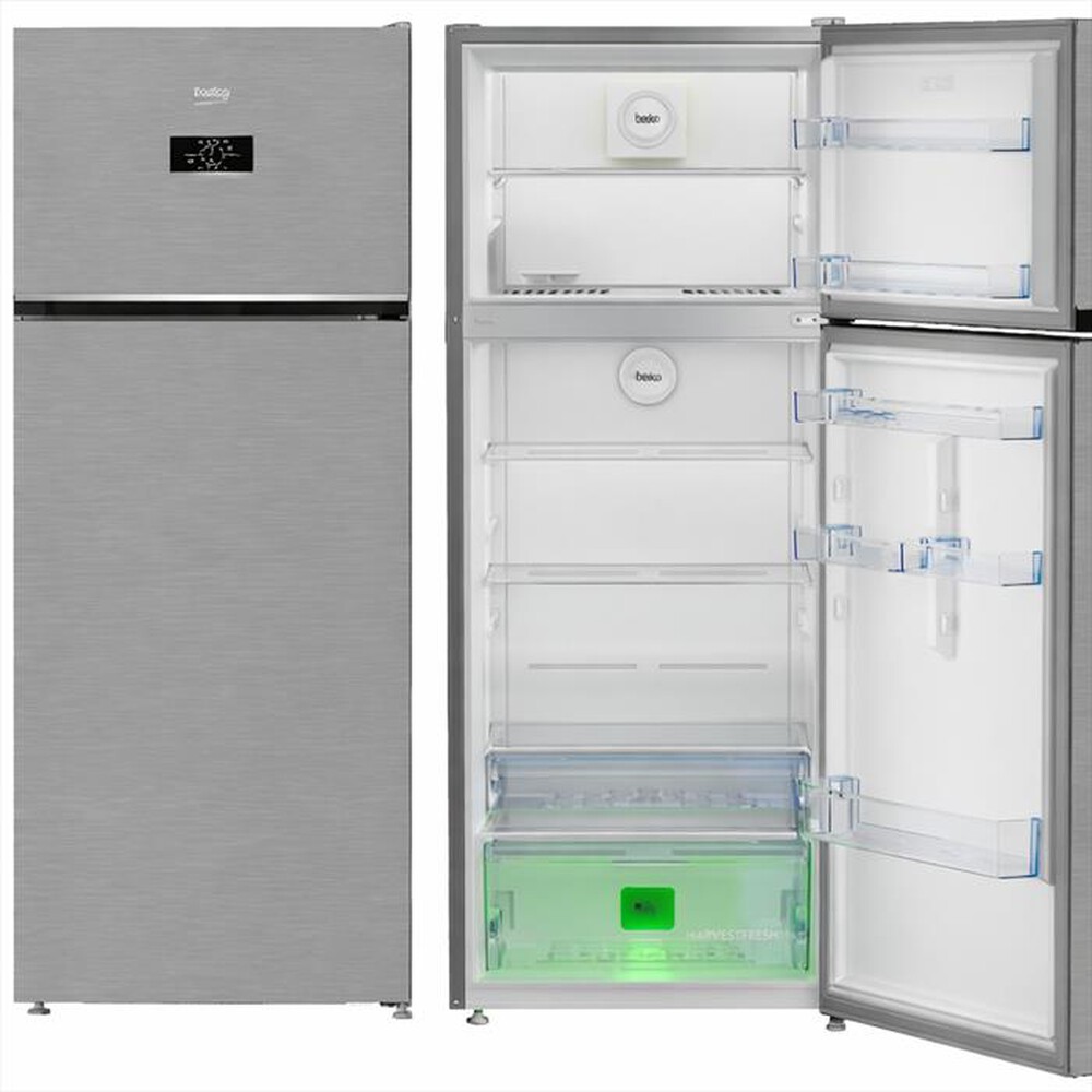 Immagine del prodotto BEKO - Frigorifero 2 porte RDNG455E40XBN Classe E 406lt-Argento