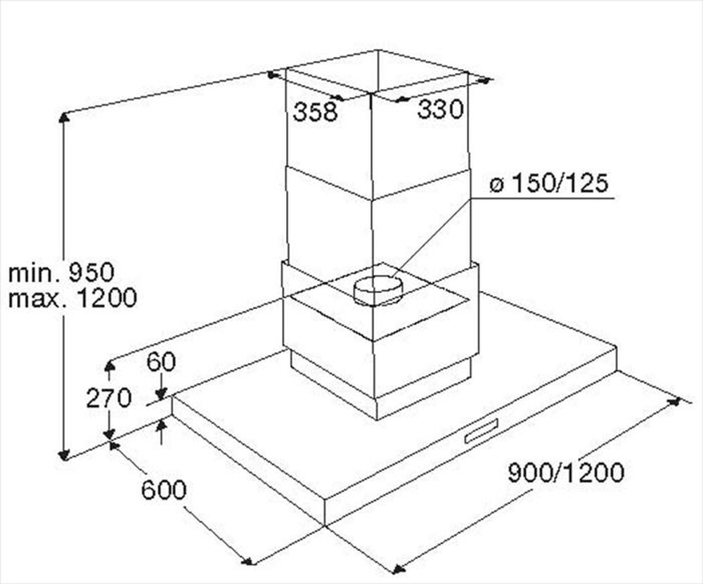 Immagine del prodotto ASKO - Cappa decorativa a parete CI 4939 S