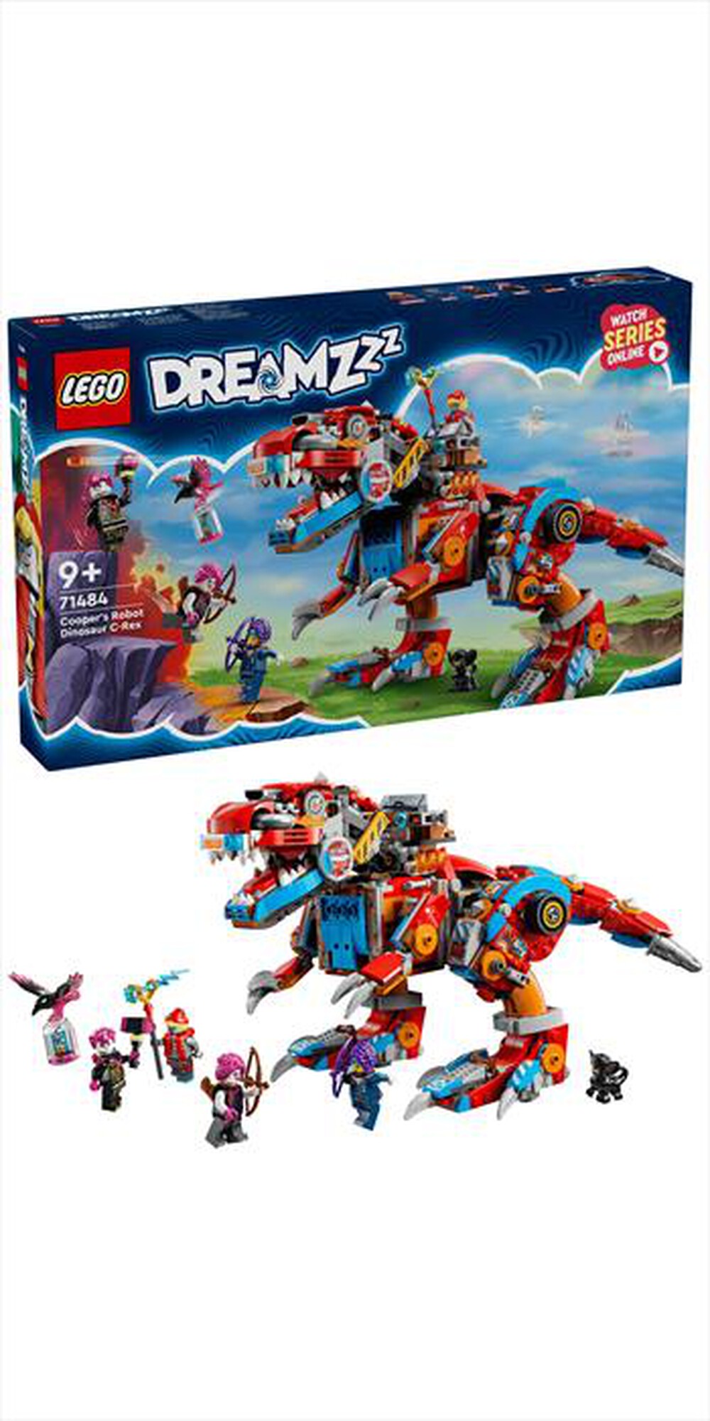 Immagine del prodotto LEGO - DREAMZzz Dinosauro robot C-Rex di Cooper 71484