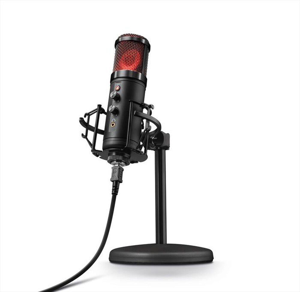 "TRUST - GXT256 EXXO STREAMING MICROPHONE-Black RGB"