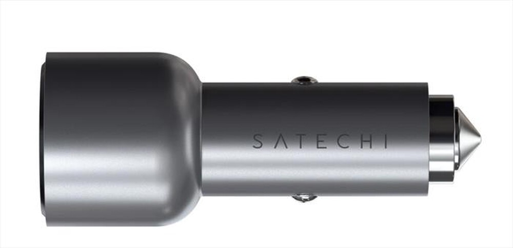 "SATECHI - CARICABATTERIA DA AUTO DA 40 W DOPPIO USB-C"