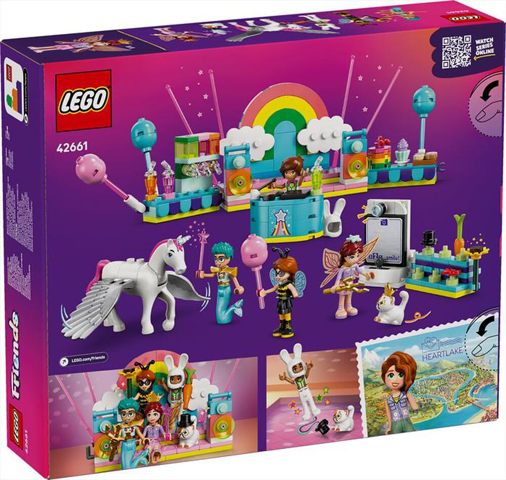 "LEGO - PARTY IN COSTUME CON UNICORNO E FATINA-,"