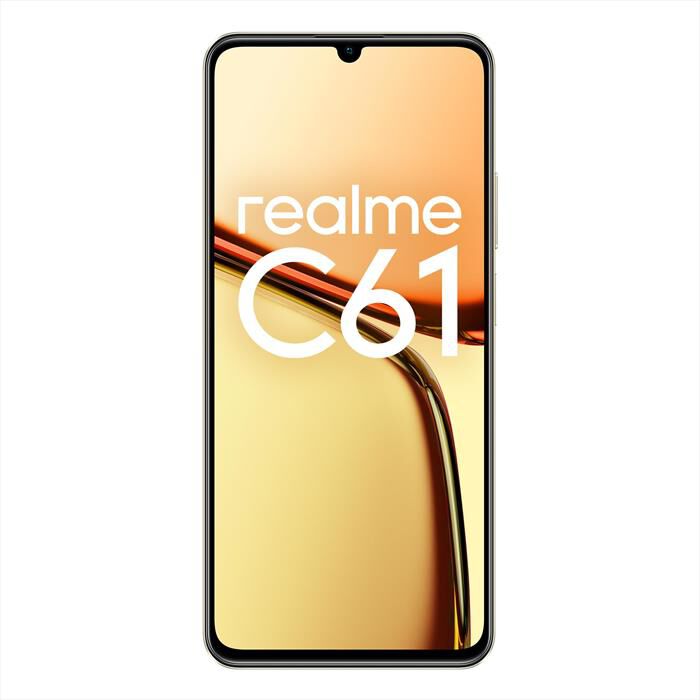 REALME - Smartphone REALME C61 256GB 6GB-Sparkle Gold | Euronics