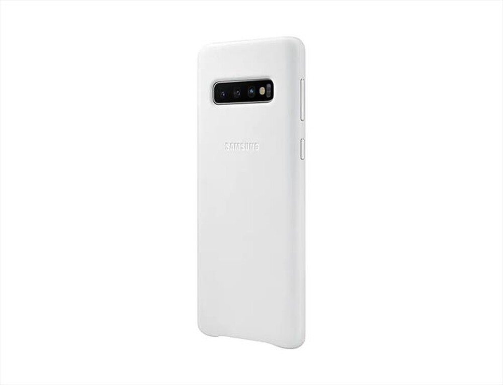 "SAMSUNG - LEATHER COVER GALAXY S10-Bianco"