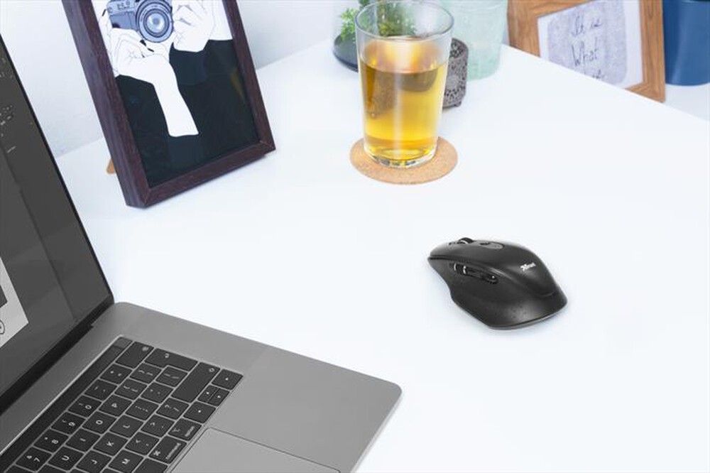 Immagine del prodotto TRUST - OZAA RECHARGEABLE MOUSE BLACK-Black