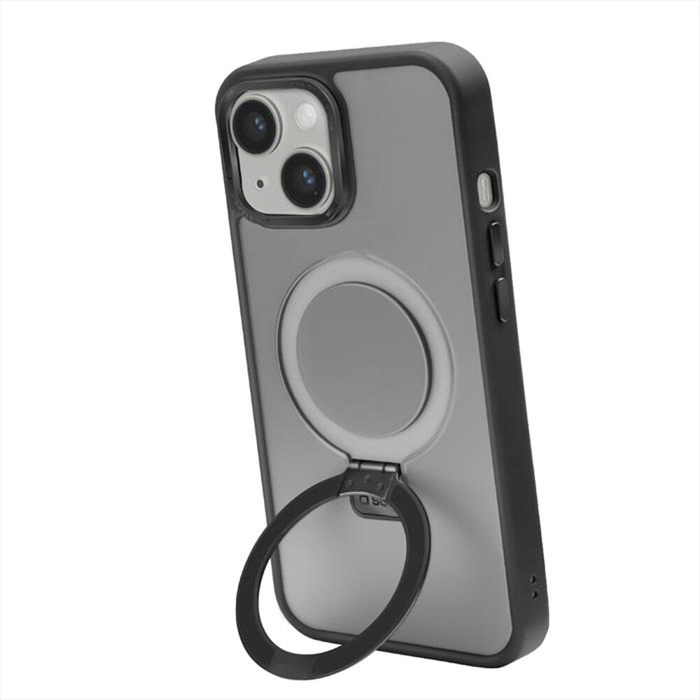 "SBS - Cover Stand Mag TEMAGCOVSTIP1561K per iPhone 15-Nero"