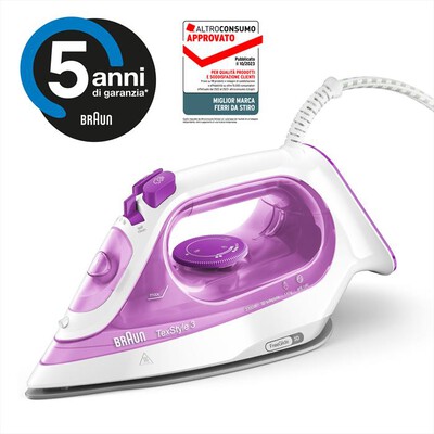 BRAUN - SI3030PU-BIANCO/ROSA