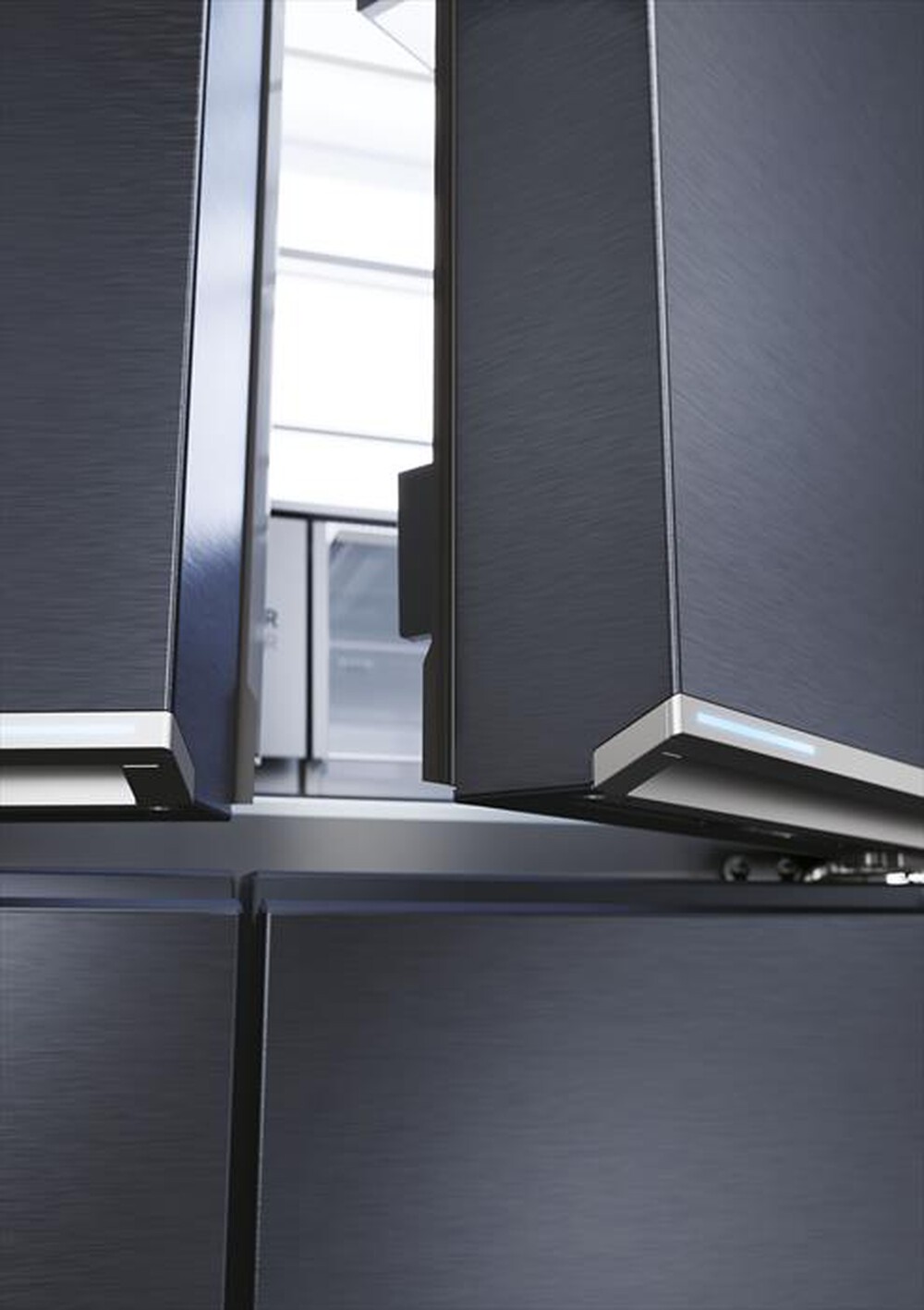 Immagine del prodotto HAIER - Frigorifero 4 porte HCR7918EIMB Classe E 601 lt-Nero