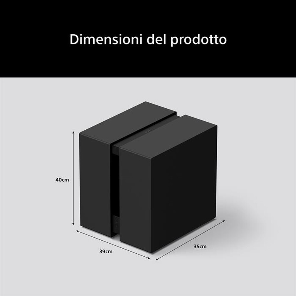 Immagine del prodotto SONY - BRAVIA THEATRE SUB 9: Doppio Subwoofer SASW9.CEJ-Nero