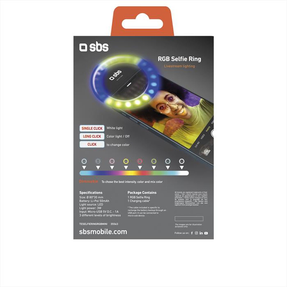 Immagine del prodotto SBS - TESELFIERINGRGBMINI
