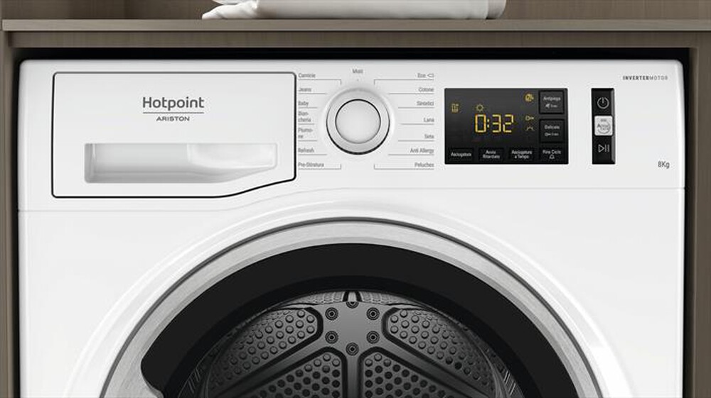 Immagine del prodotto HOTPOINT ARISTON - Asciugatrice ACTIVE NT M11 8X3SK IT 8 Kg-Bianco