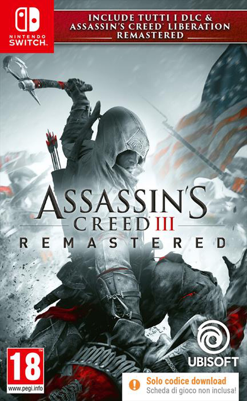 "UBISOFT - AC 3 + AC LIBERATION REMASTER SWITCH CIB"