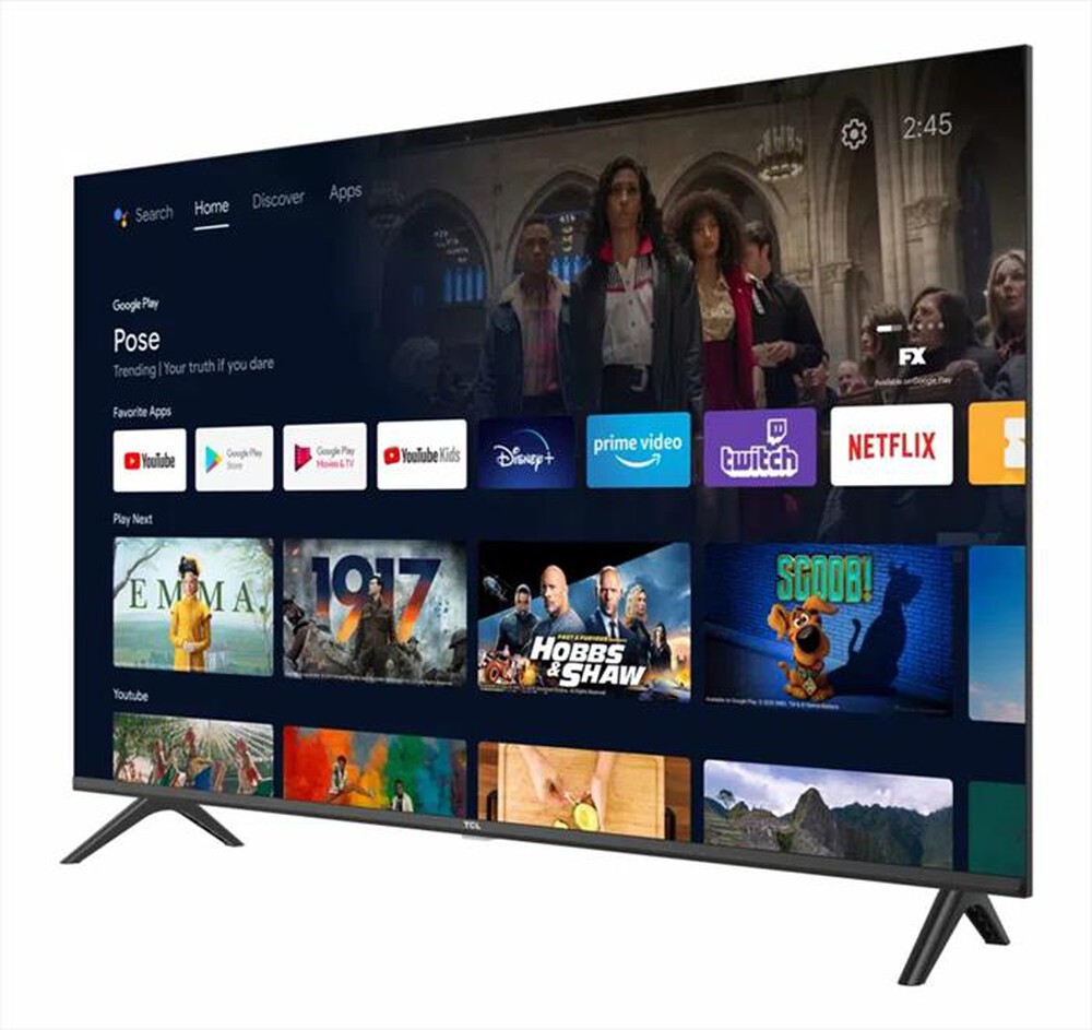 "TCL - Smart TV LED FHD 40\" 40S5403A-Metallic"