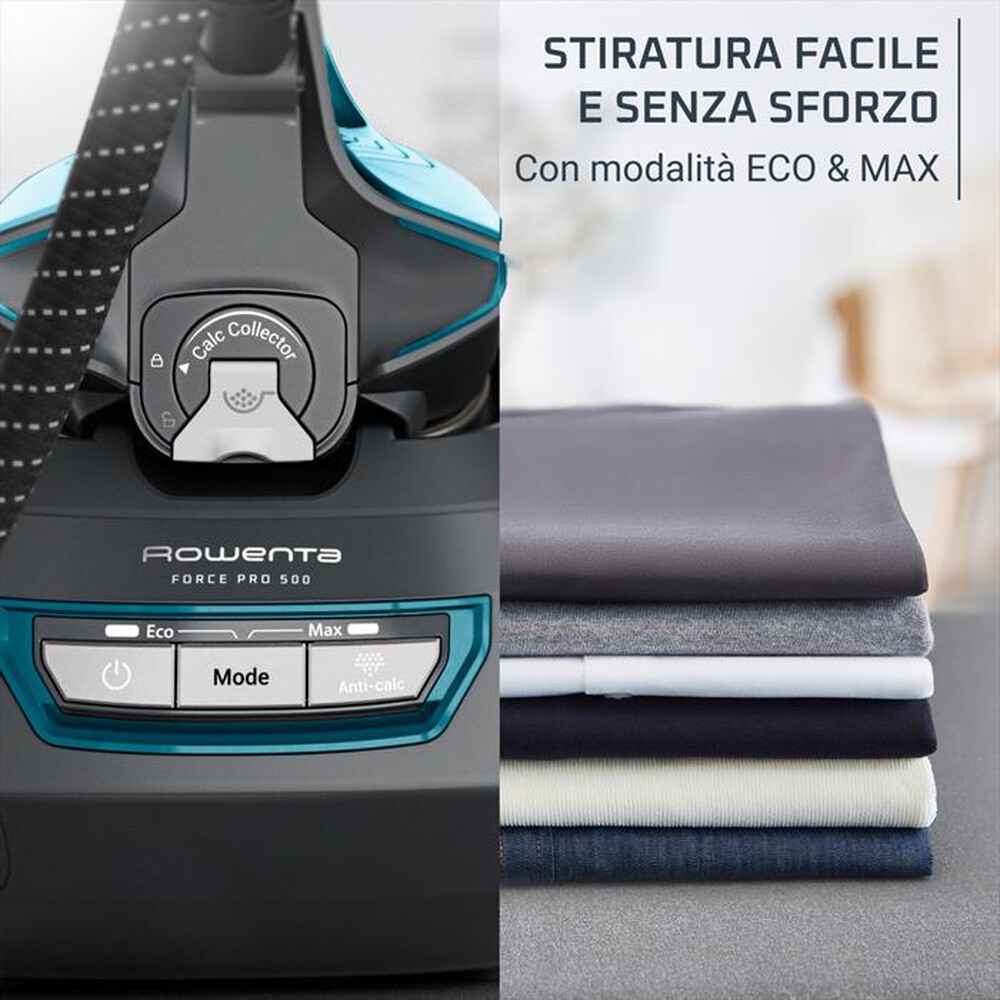 Immagine del prodotto ROWENTA - Sistema stirante Force Pro 500 VR9043F0-Blu petrolio/Nero