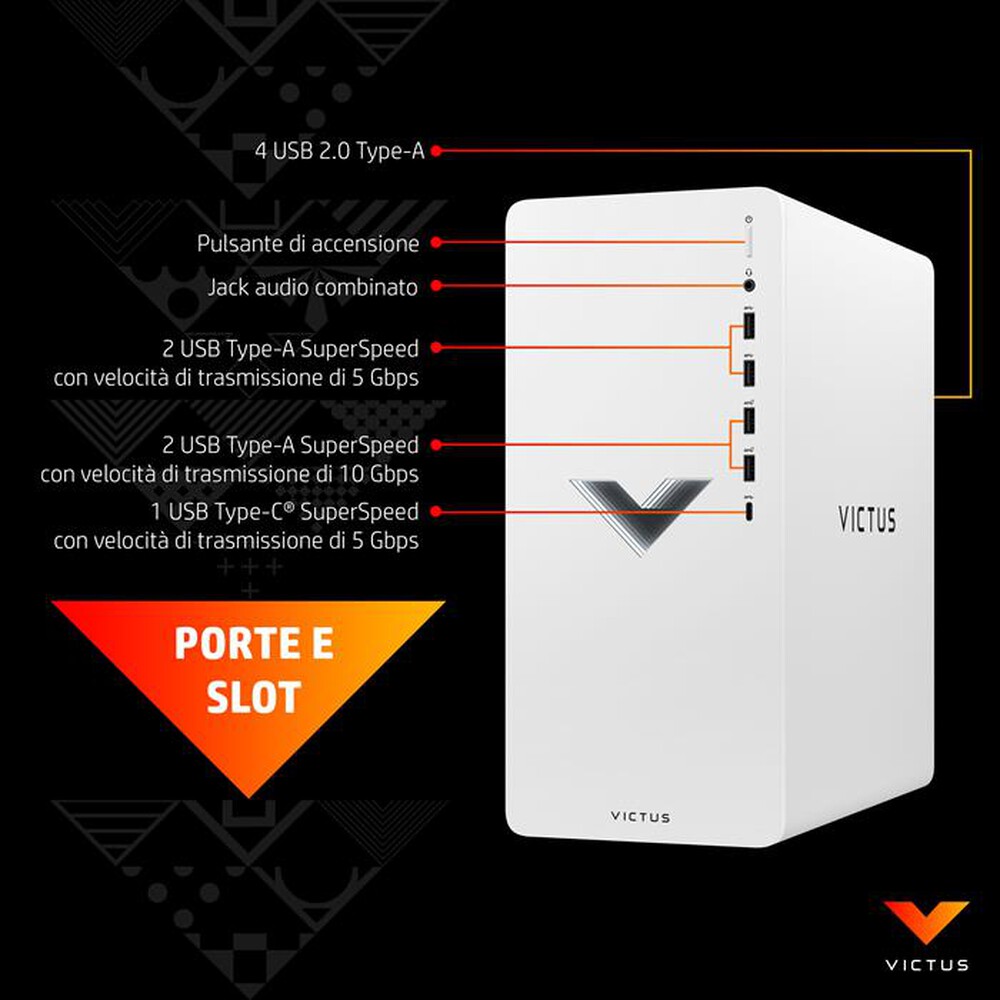 Immagine del prodotto HP - Desktop VICTUS TG02- 0041NL-Ceramic White