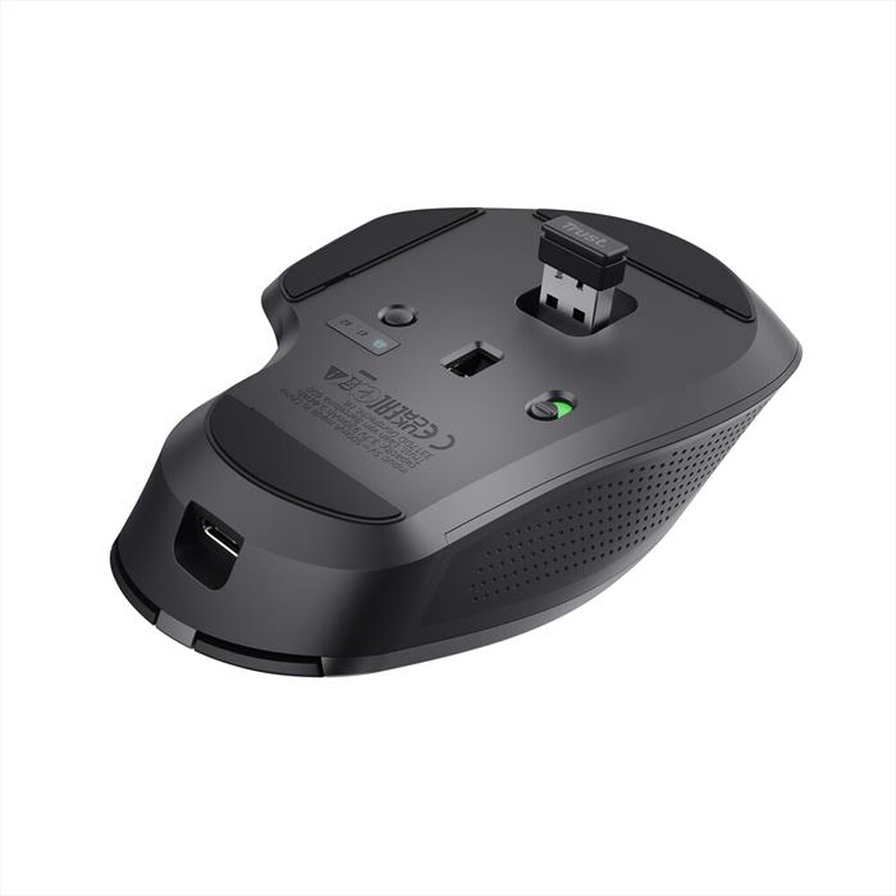Immagine del prodotto TRUST - Mouse OZAA+ MULTI-CONNECT WIRELESS-Black