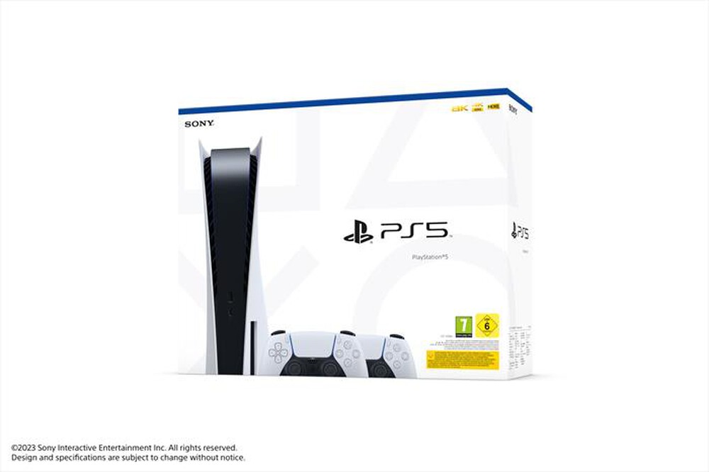 "SONY COMPUTER - PS5 STANDARD C + DUALSENSE WHITE"