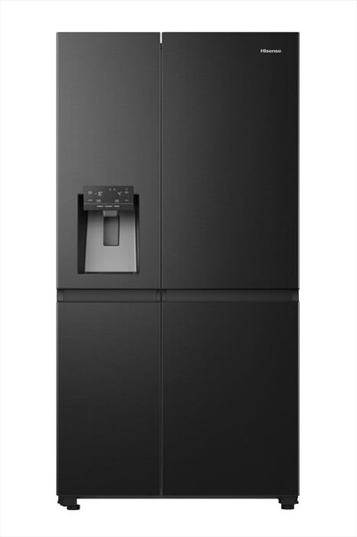HISENSE - Frigorifero side by side RS818N4TFE Classe E 632lt-Black Inox