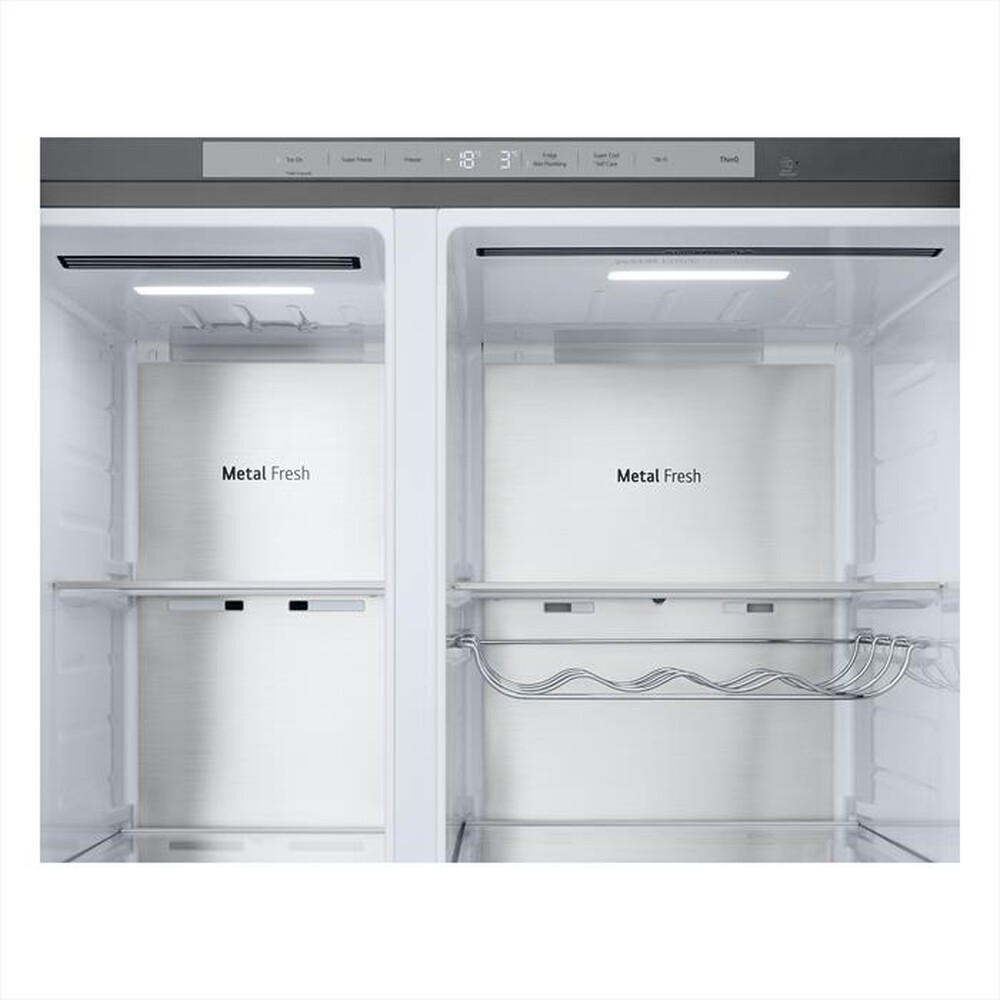 Immagine del prodotto LG - Frigorifero side by side GSLE91MBAC Classe C 628L-Metal Sorbet