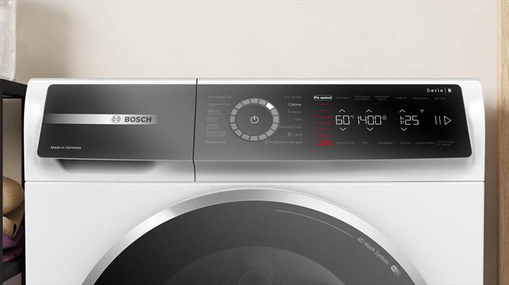 Immagine del prodotto BOSCH - Lavatrice Serie 8 WGB24402IT 9Kg 1400g/m Classe A-Bianco