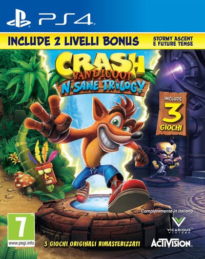 ACTIVISION-BLIZZARD - CRASH BANDICOOT 2.0 PS4 IT,  ACTIVISION-BLIZZARD - CRASH BANDICOOT 2.0 PS4 IT