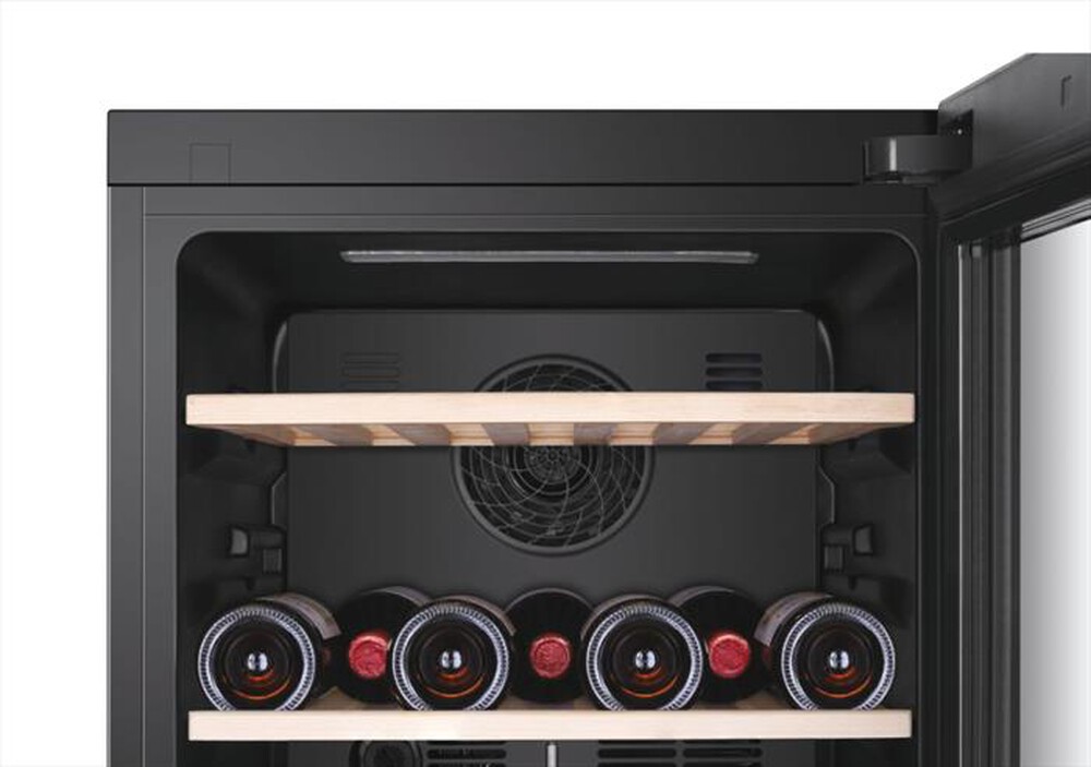 "HAIER - Cantinetta HWS79GDG Classe G 77 bottiglie-Nero"