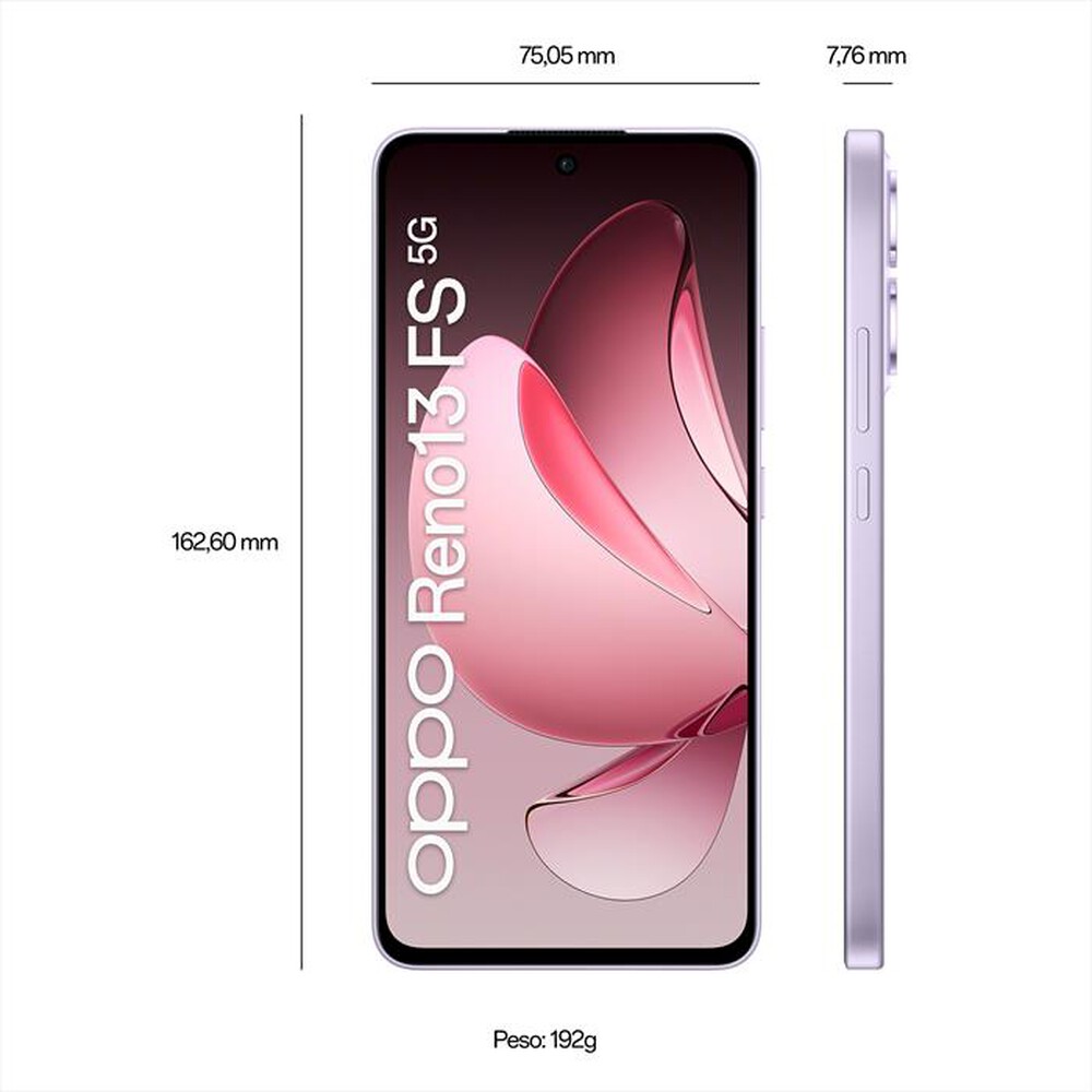 Immagine del prodotto OPPO - Smartphone RENO13 FS 5G 12+512-Plume Purple