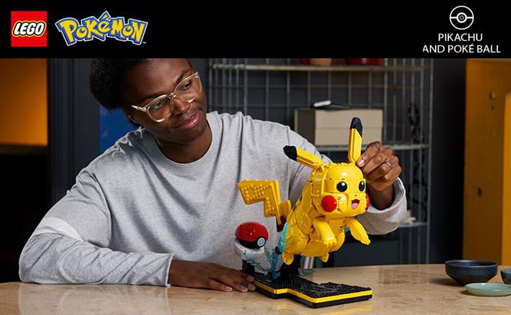 Immagine del prodotto LEGO - POKEMON PIKACHU E POKE' BALL - 72152-Multicolore