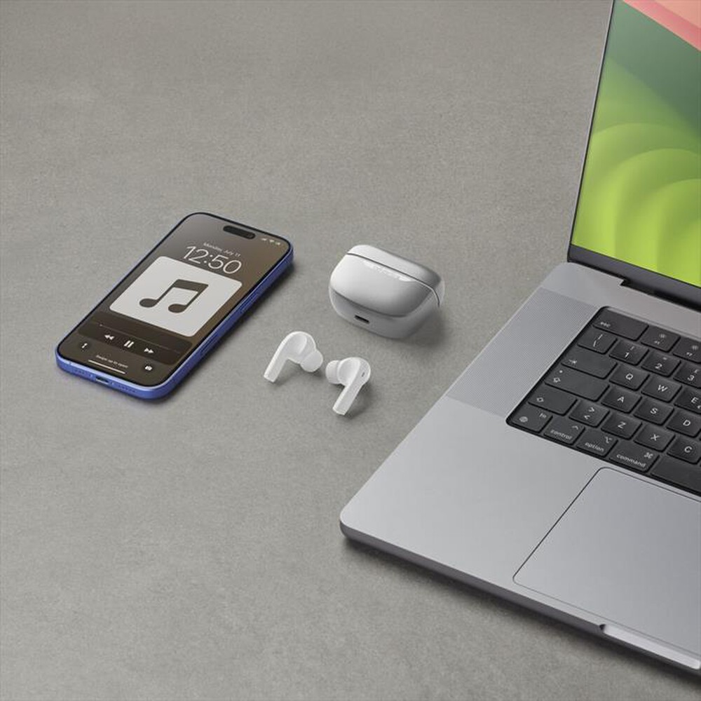 Immagine del prodotto CELLULARLINE - Auricolare bluetooth BTKEYPROTWSW-Bianco