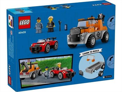 LEGO - AUTOGRU' E OFFICINA AUTO SPORTIVE - 60435-Multicolore