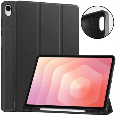SAMSUNG - Custodia a Libro Trifold per Galaxy Tab S12 Plus-Nero