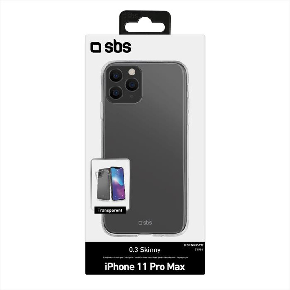 "SBS - TESKINIP6519T-Trasparente"