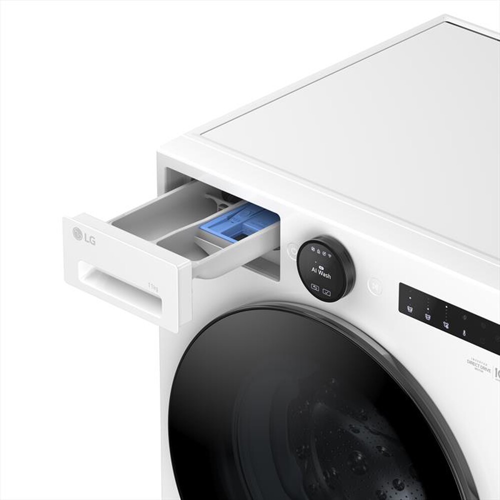 Immagine del prodotto LG - Lavatrice AI DD F4X7011TWB 11 Kg Classe A-Ivory White