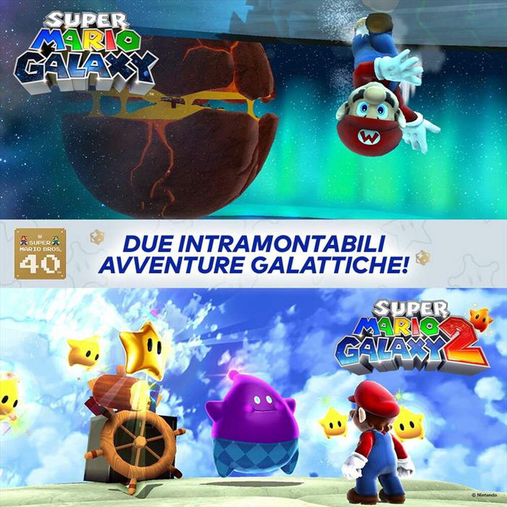 Immagine del prodotto NINTENDO - SUPER MARIO GALAXY + SUPER MARIO GALAXY 2