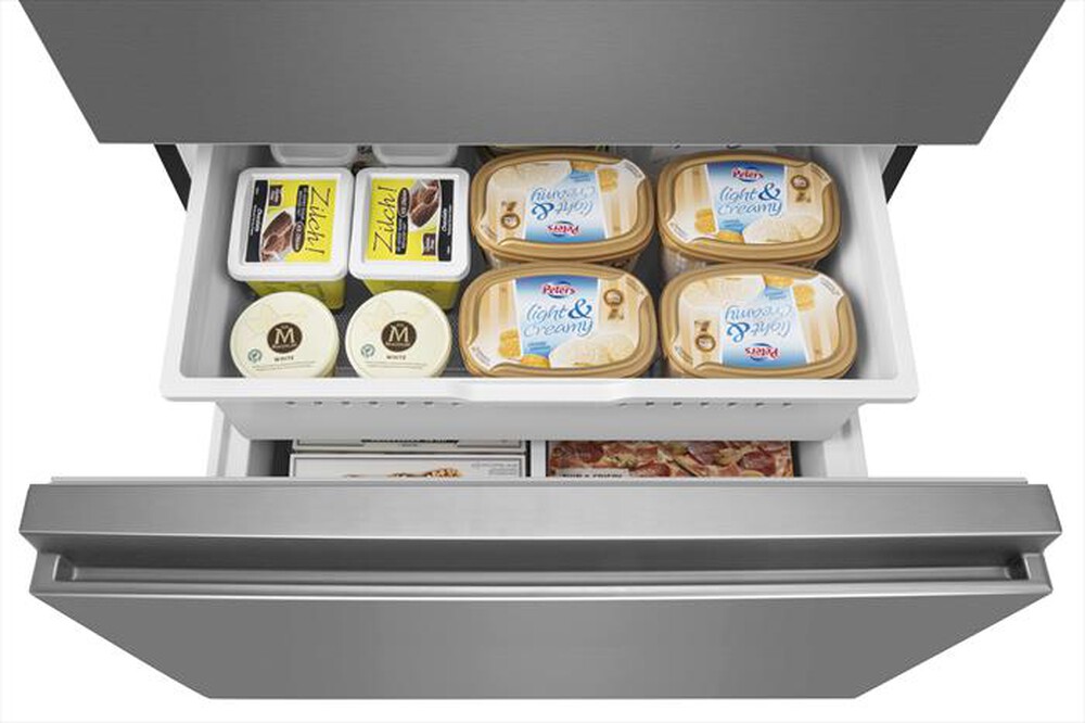 "HISENSE - Frigorifero combinato RF540N4WIE Classe E 480 lt-Inox"