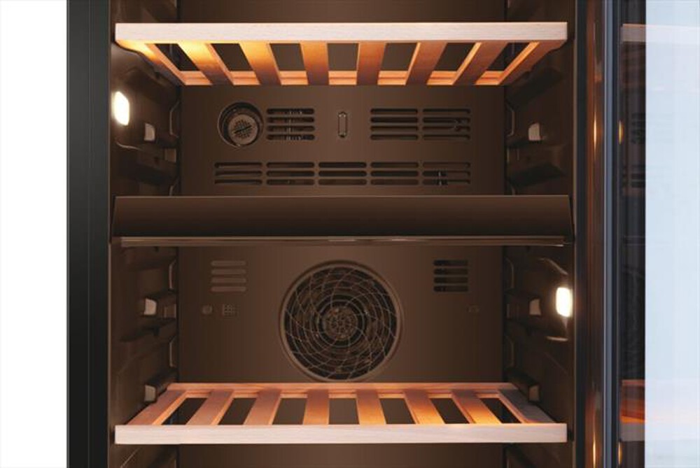 "HAIER - Cantinetta HWS79GDG Classe G 77 bottiglie-Nero"